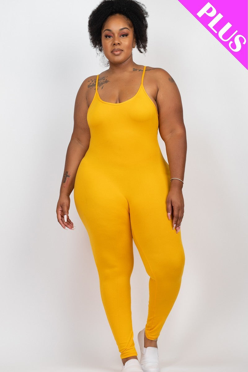 Plus Size Cami Jumpsuit