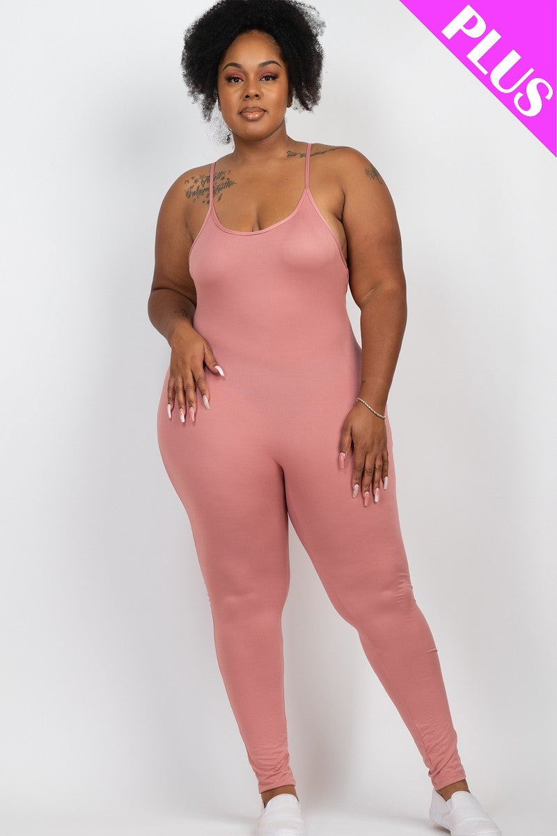 Plus Size Cami Jumpsuit