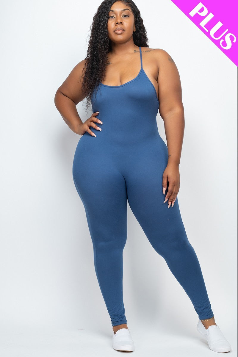 Plus Size Cami Jumpsuit