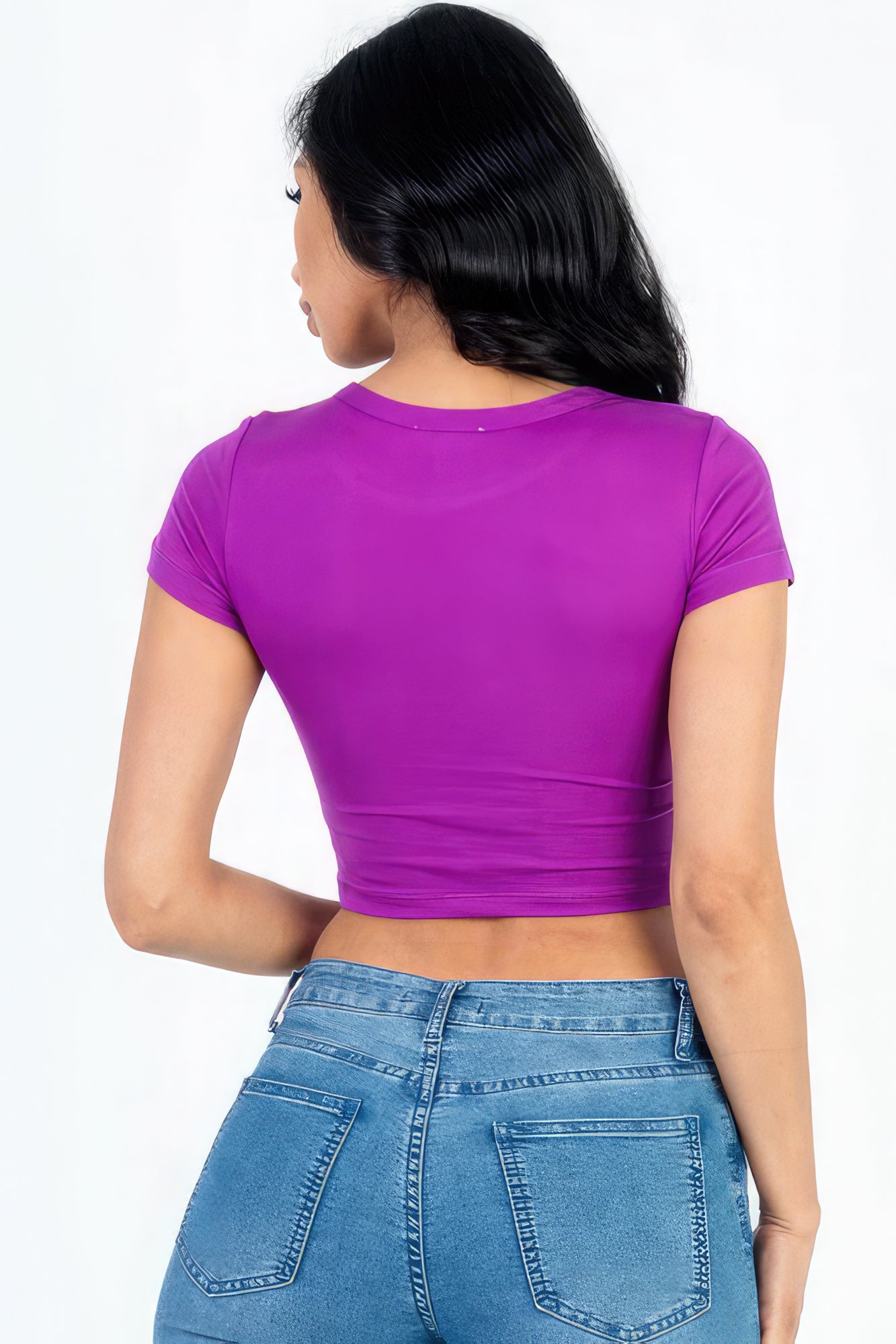 Short Sleeve Crop Top